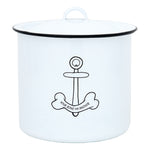 Enamel Pet Treat Cannister by Batela