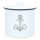 Enamel Pet Treat Cannister by Batela
