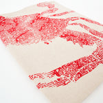 Red Crabs Tea Towels (Set of 3) by Batela
