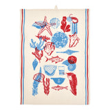 Sea-life/tinned fish Tea Towels (Set of 2) by Batela