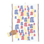 Beach Huts Tea Towels (Set of 3) by Batela