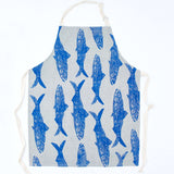 Apron - Blue Sardines Design by Batela
