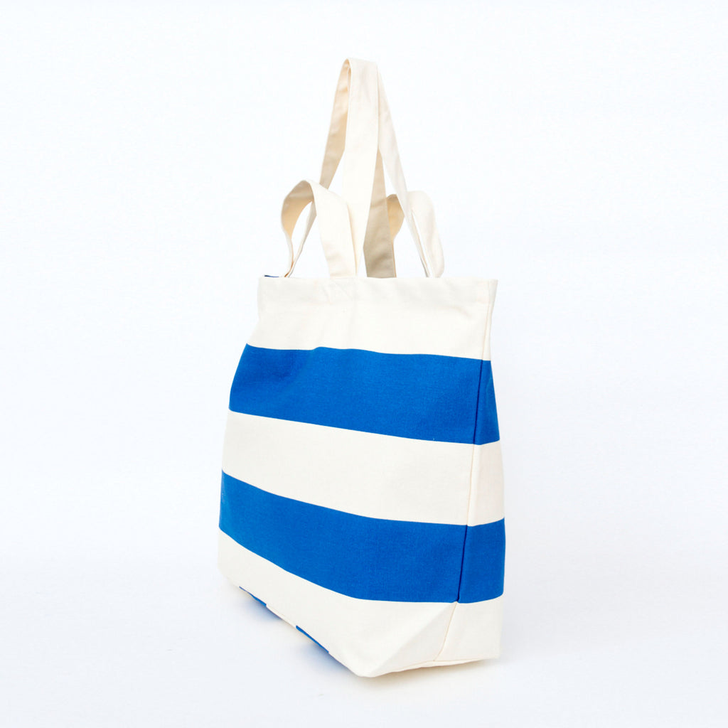 White canvas online tote bag