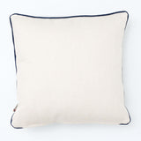 Cushion - Blue Anchor on White Design by Batela