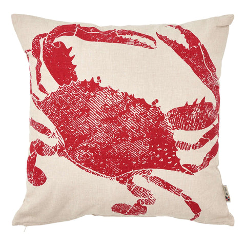 Cushion - Red Crab by Batela