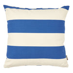 Cushion - White/Blue Stripes by Batela