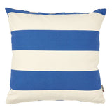Cushion - White/Blue Stripes by Batela