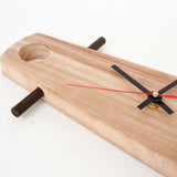 Anchor on Wood Wall Clock by Batela