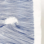 Canvas Wall Hanging - Ocean Waves by Batela