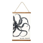 Canvas Wall Hanging - Octopus by Batela