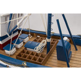 Large Tuna Fishing Boat in Blue - Model Boat by Batela