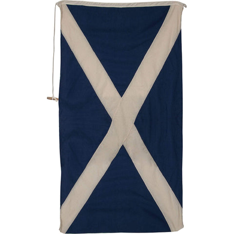 Vintage Scottish Flag by Batela