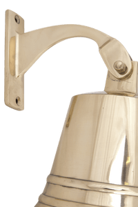 Bell - Solid Brass 17.5cm Nautical Office Decoration Batela Giftware