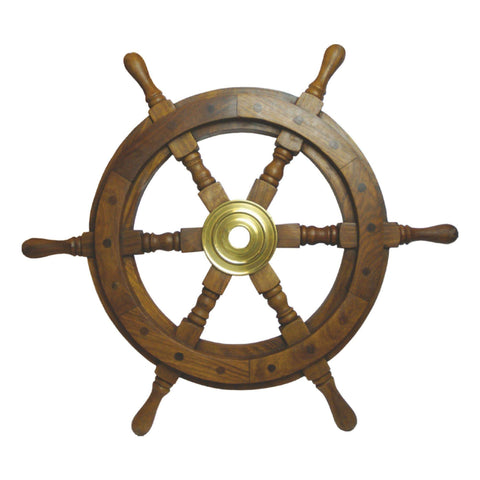 Wooden Ship’s Wheel (5 Sizes) by Batela