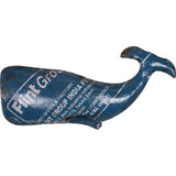 Large Metal Whale Ornament by Batela