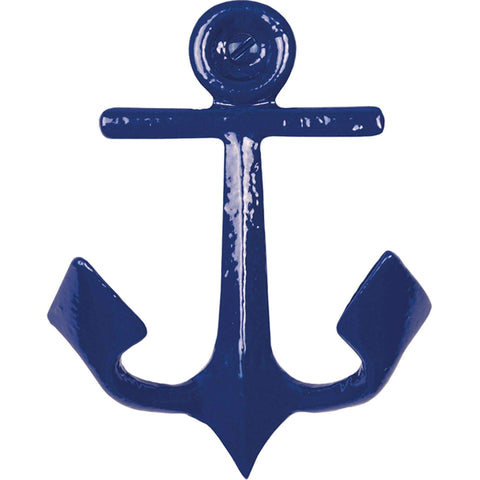 Anchor Coat Hooks - Blue (Set of 4) by Batela